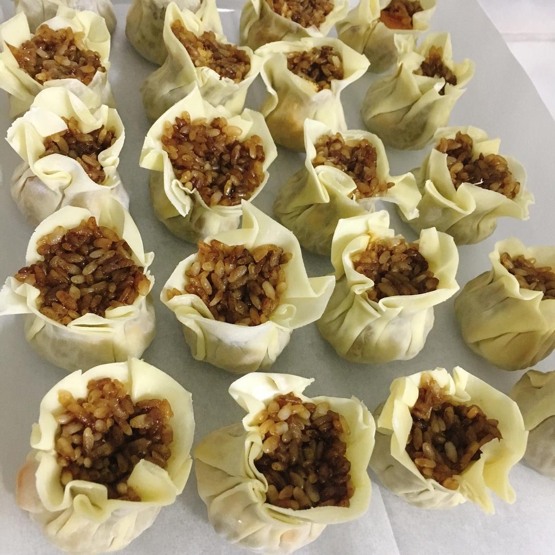 今年最美味的就是它了！馅料超足的咸蛋黄烧卖！