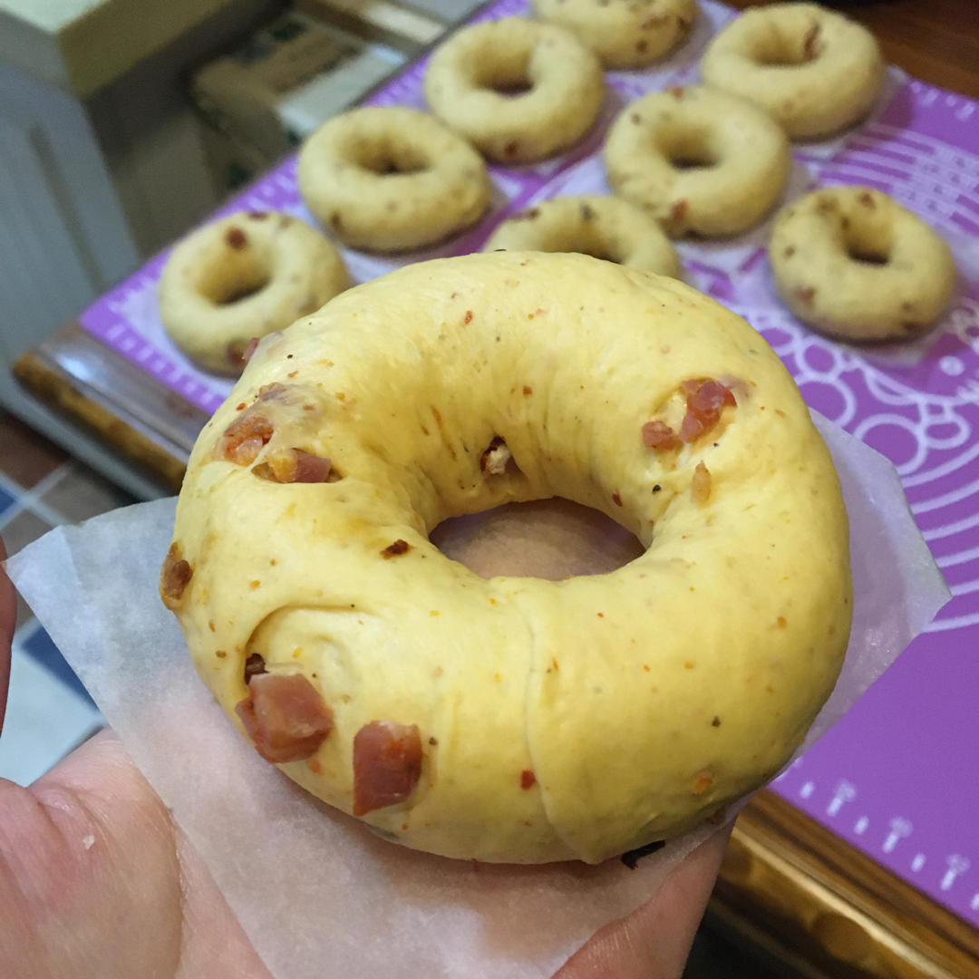 麻辣辣肠贝果🥯