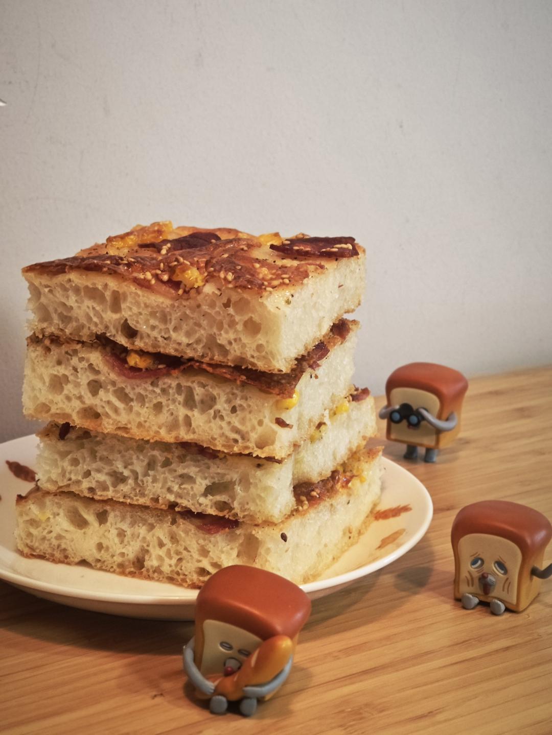 『研究了2年的完美食谱』最简单的免揉佛卡夏