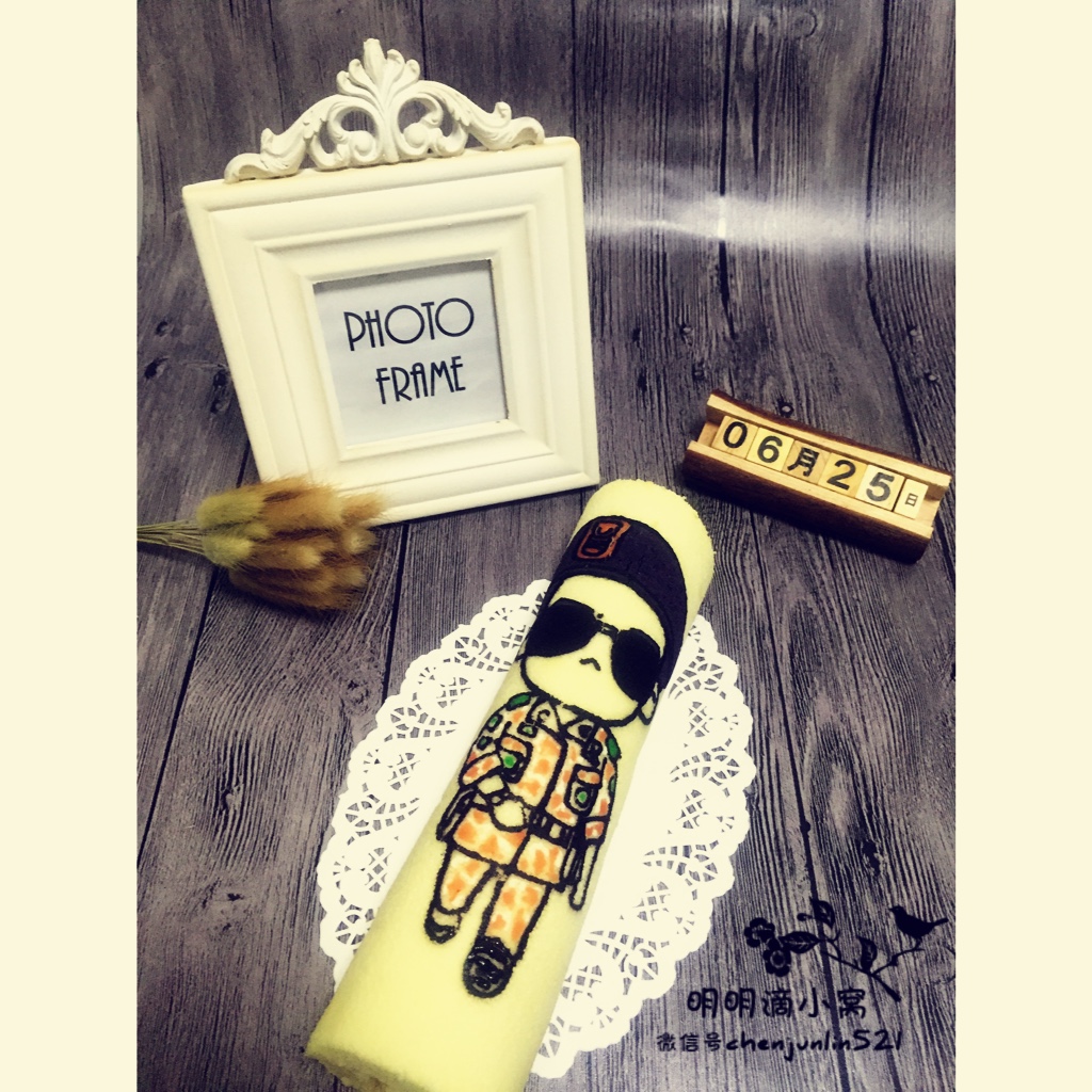 细腻零消泡彩绘蛋糕卷图案面糊制作方法