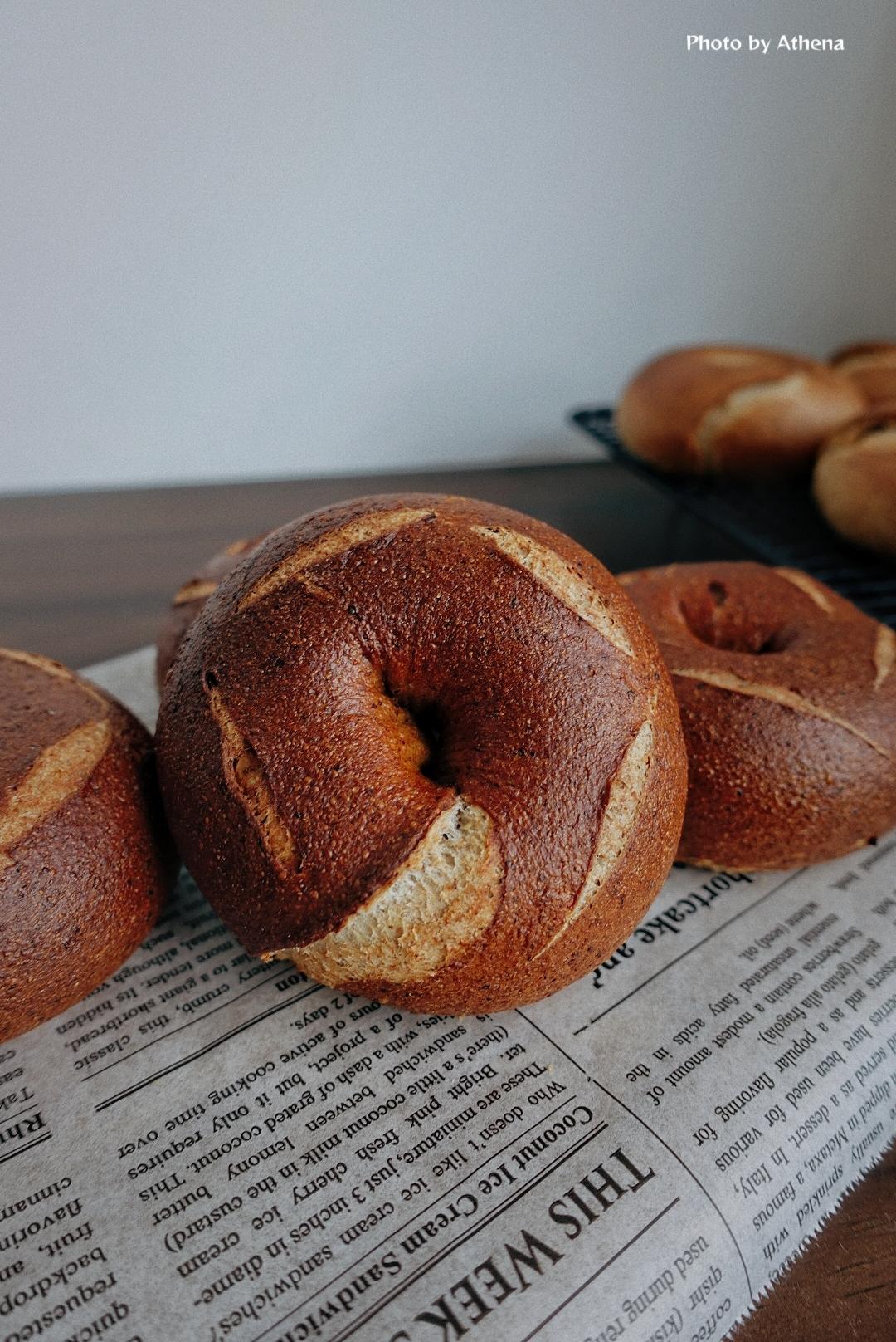 『60%全麦碱水贝果』