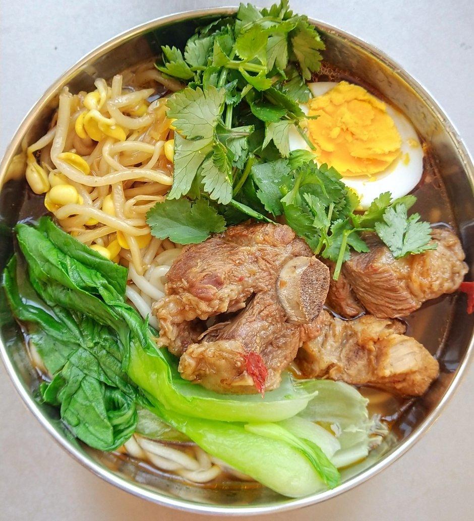 红烧排骨面