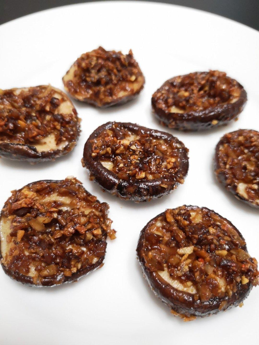 蒜蓉孜然烤香菇