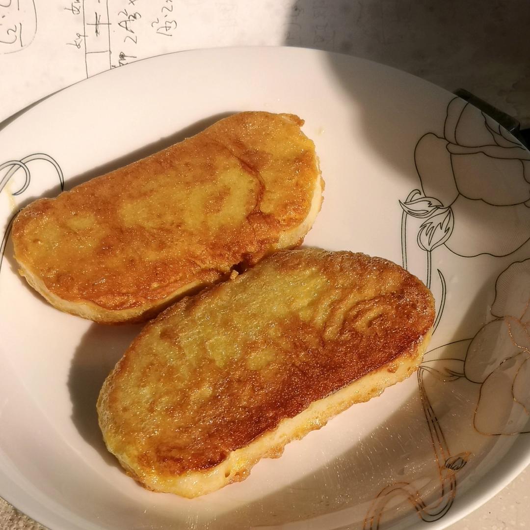 鸡蛋煎馒头片
