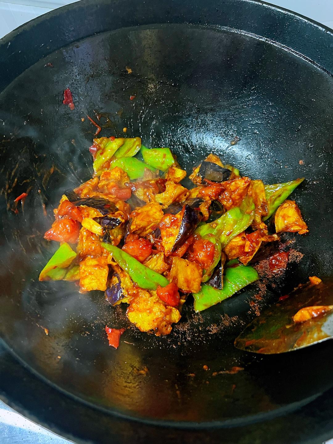 家常下饭菜红烧茄子的做法 步骤11