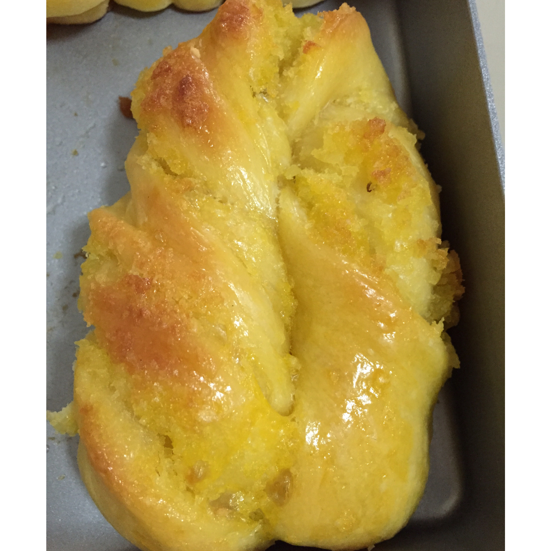 麻花椰蓉面包