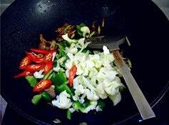 干锅五花肉菜花的做法 步骤7