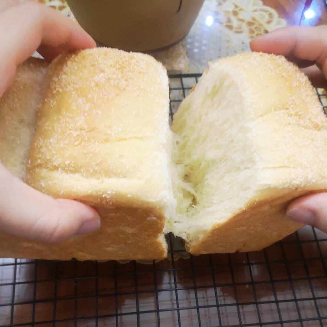 夺命软吐司(๑´ڡ`๑)超软拉丝极速方便的一次发酵吐司