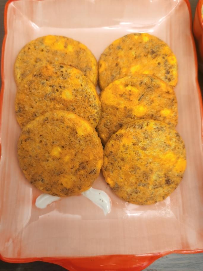 燕麦鸡蛋饼，减脂早餐的做法