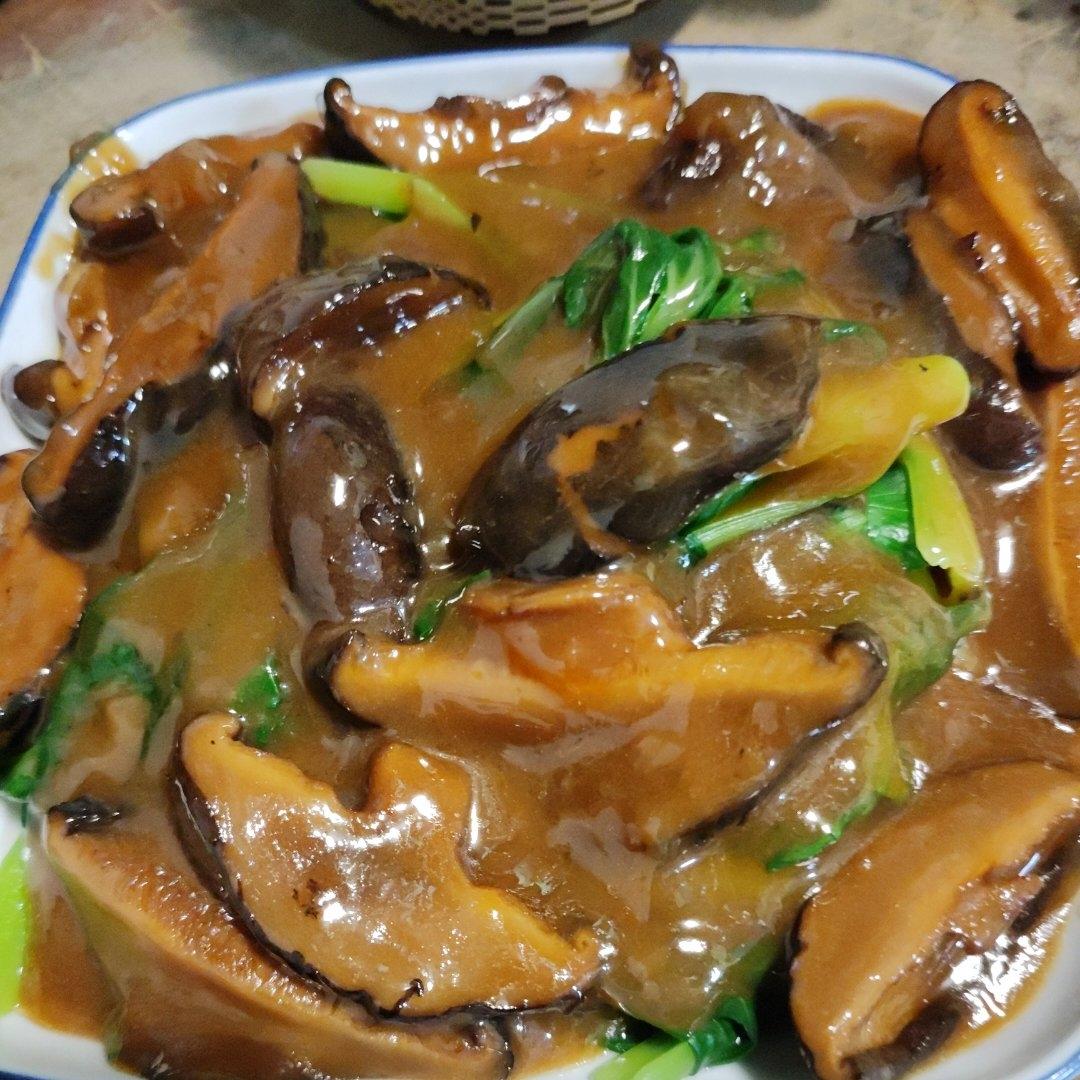 比肉还好吃的——蚝油香菇油菜