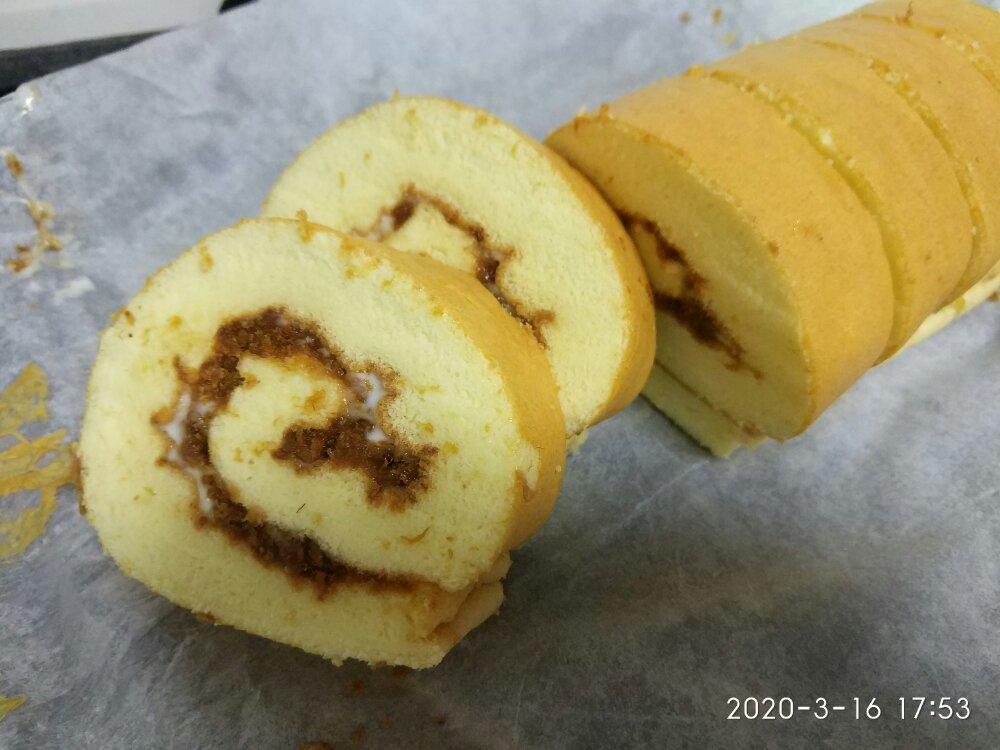 怎么卷都不裂的肉松蛋糕卷
