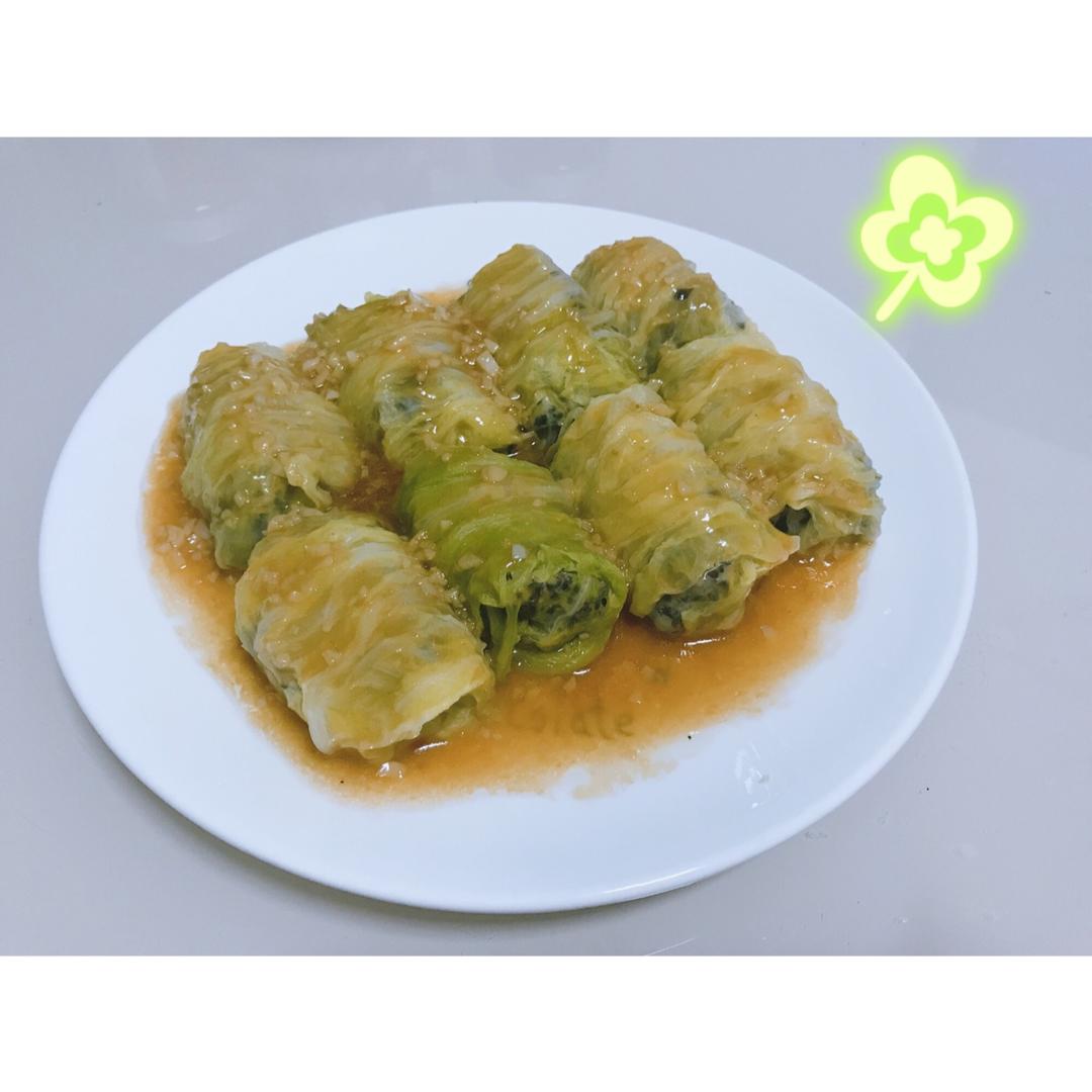 肉酿白菜卷