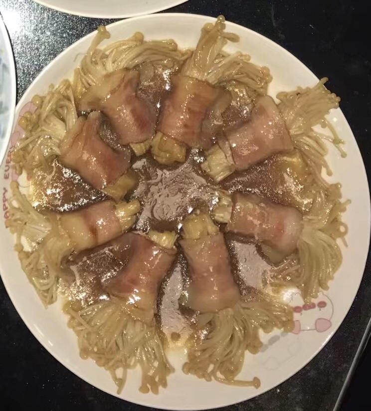 金针菇培根卷