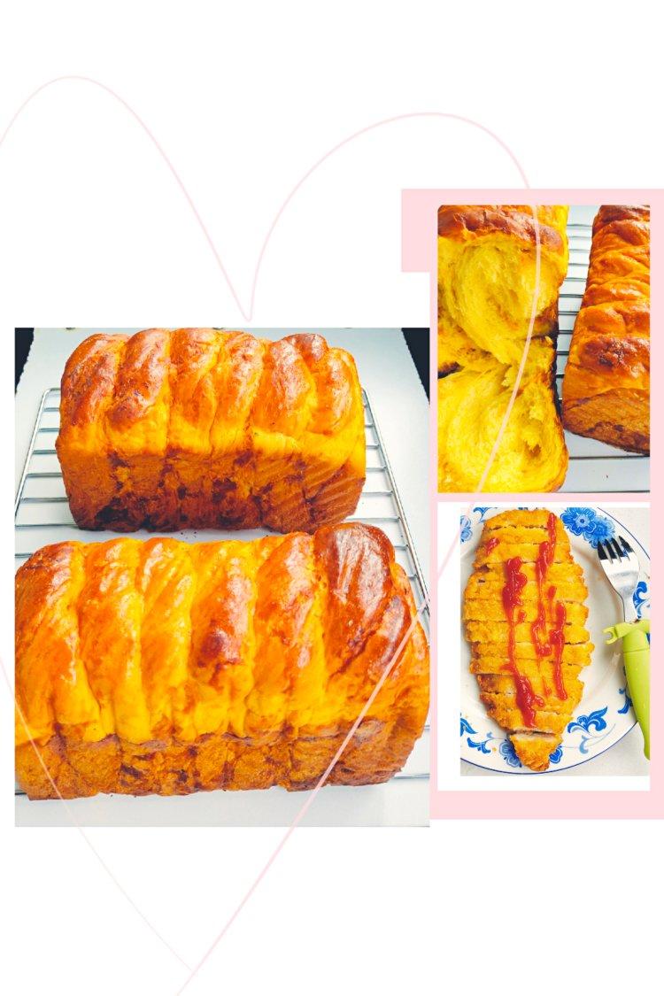 🎃double大伯南瓜（乳酪）吐司|金秋的颜色
