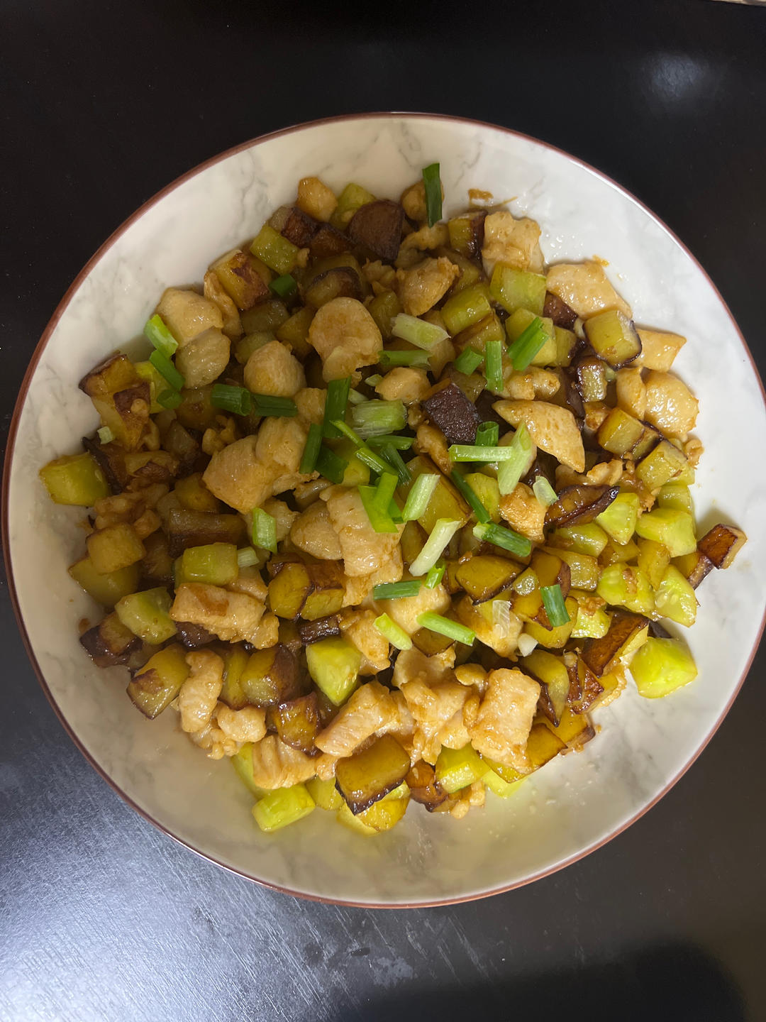 一道怎么做都好吃的干煎土豆鸡丁（红烧，咖喱，椒盐，孜然）