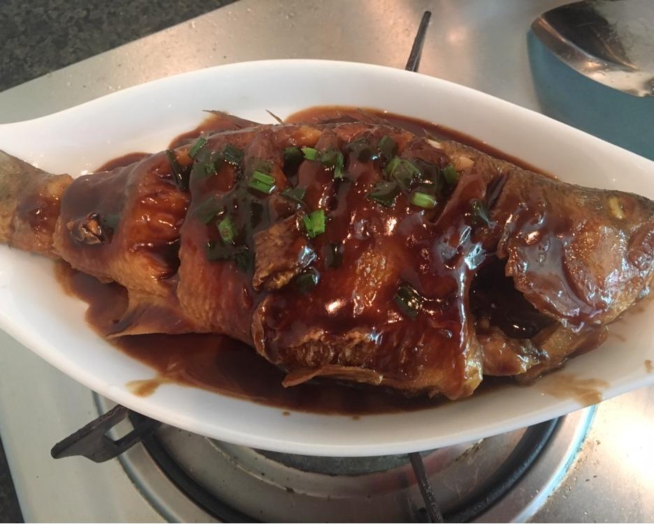 蜜汁煎烧鱼