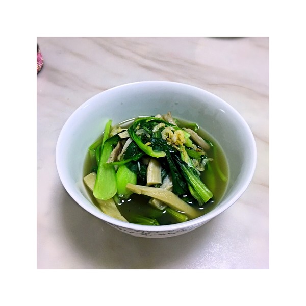 水煮菜蘸料 油煮菜 香菇青菜 拌菠菜的做法