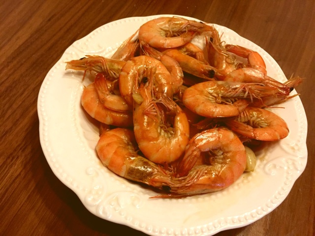 红烧基围虾