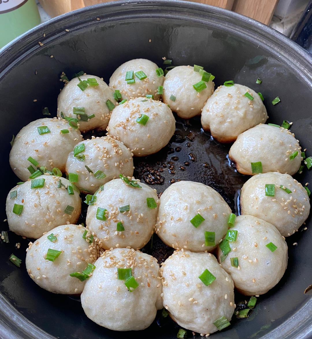老杨生煎包，上海生煎包