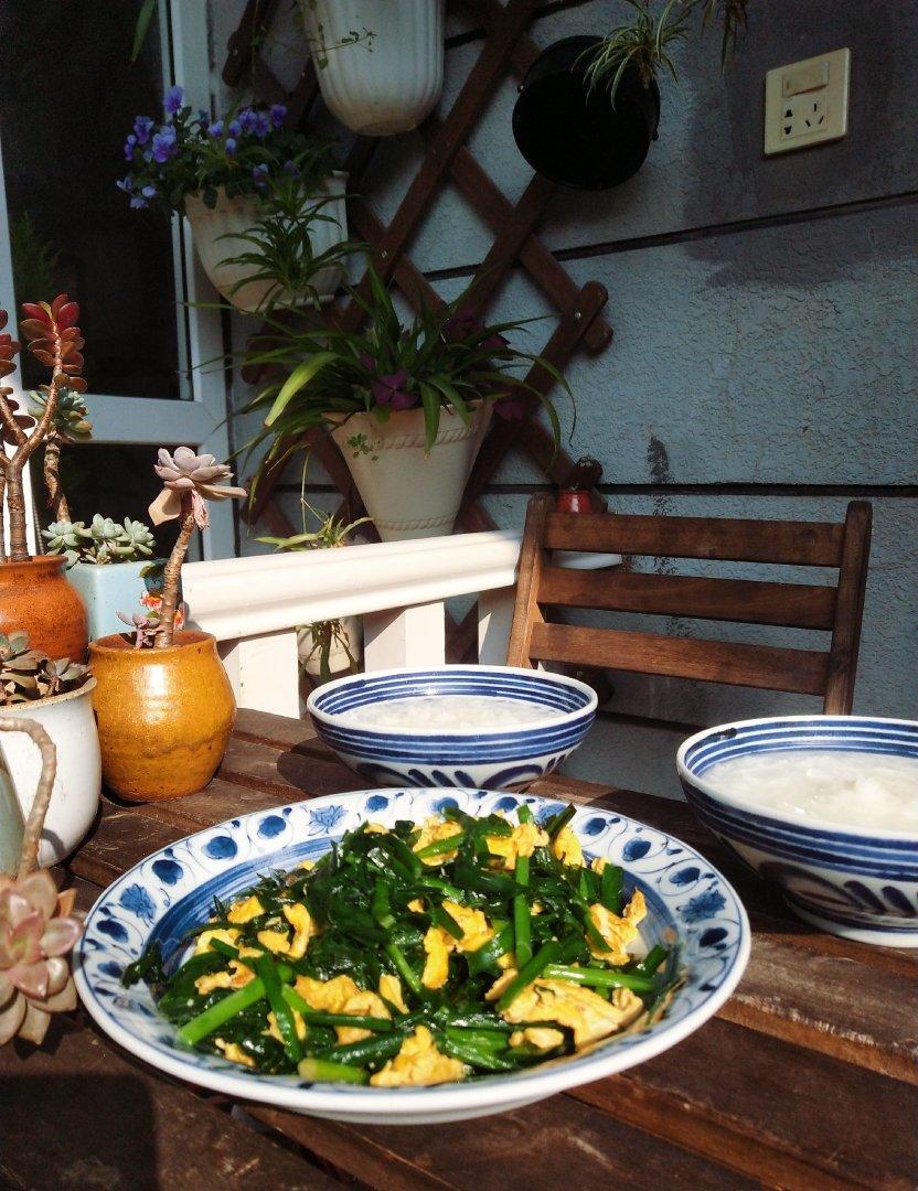 我一直梦想的田园的早餐