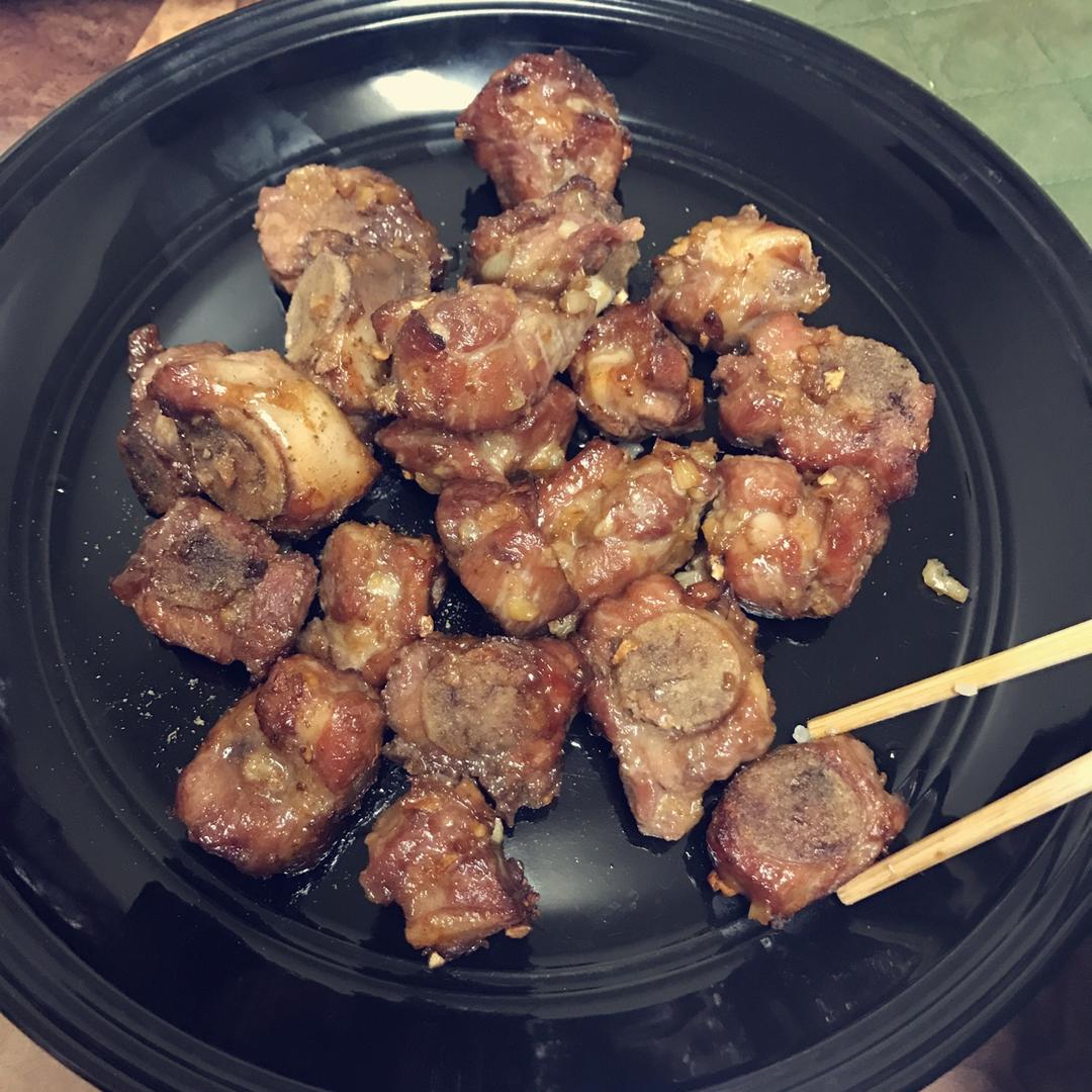香到骨头里的蒜香排骨（烤箱）
