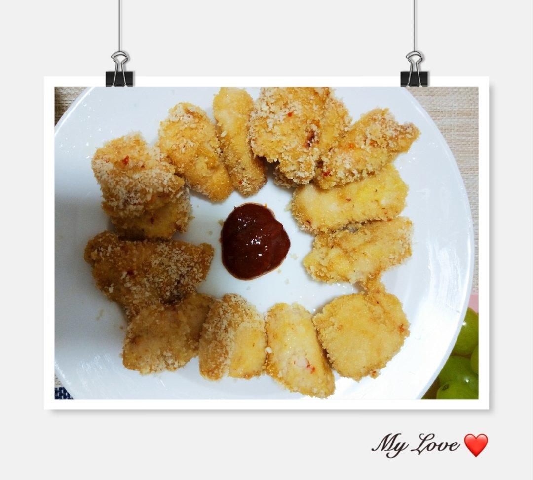 烤箱版少油鸡米花