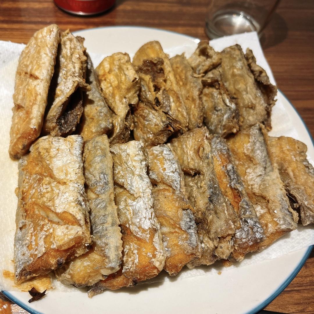 干炸带鱼
