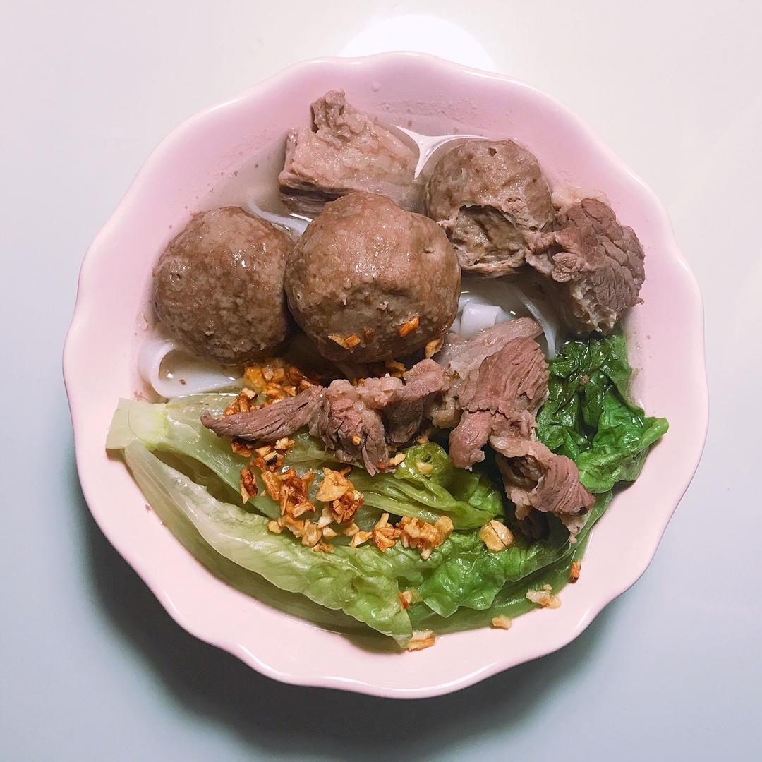 白萝卜潮汕牛肉丸清汤