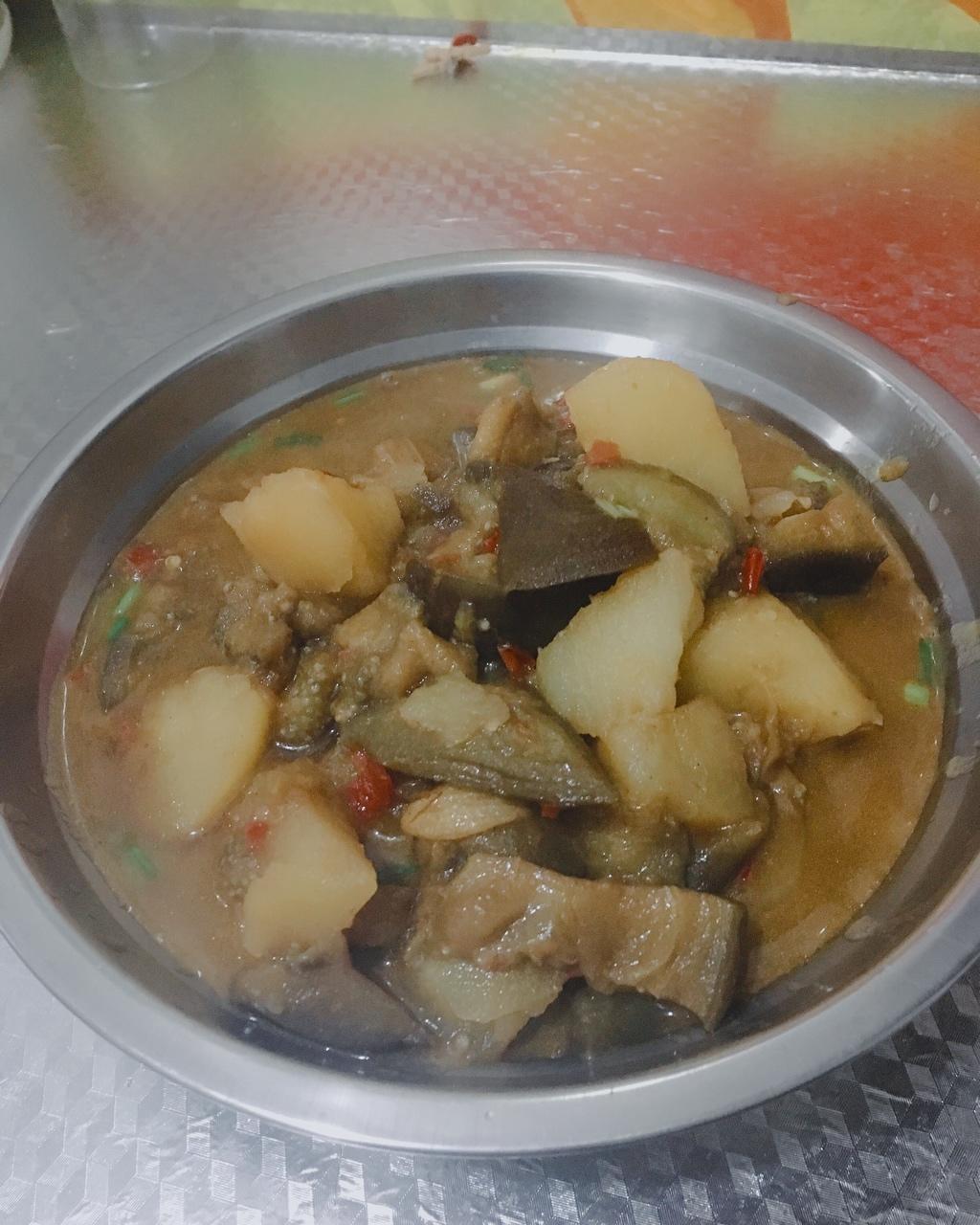 土豆炖茄子