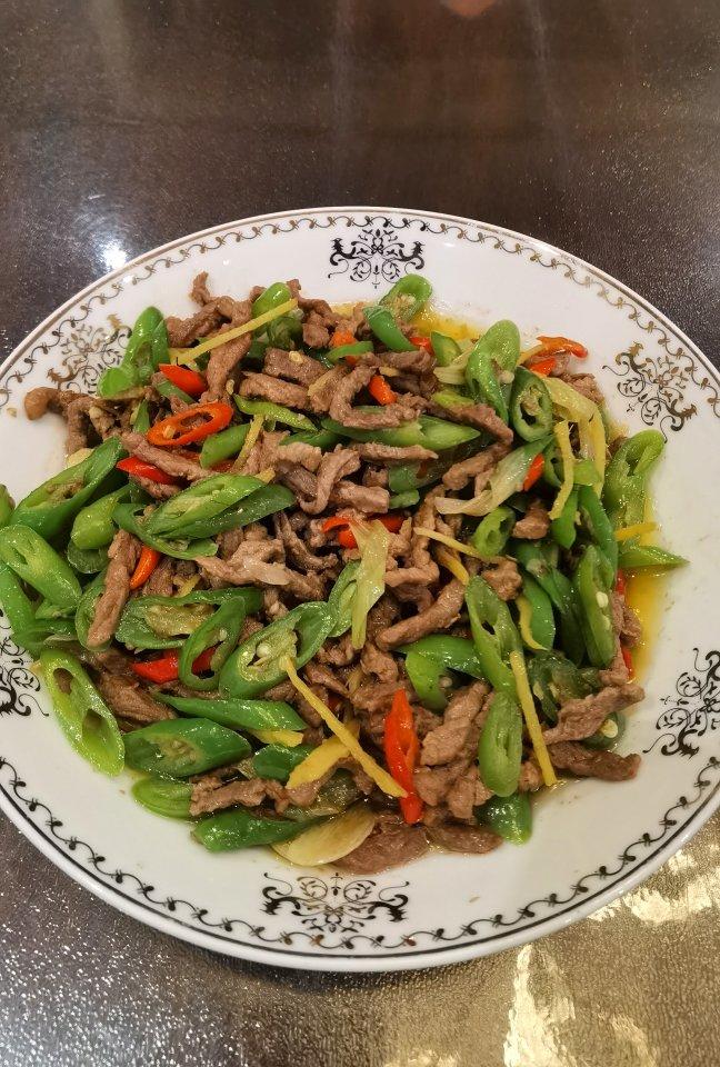 小炒牛肉丝