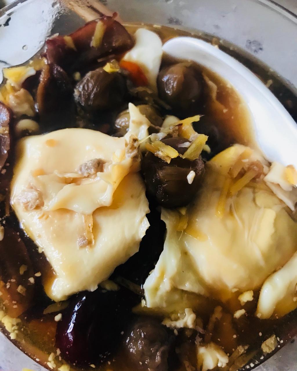 桂圆红枣鸡蛋糖水