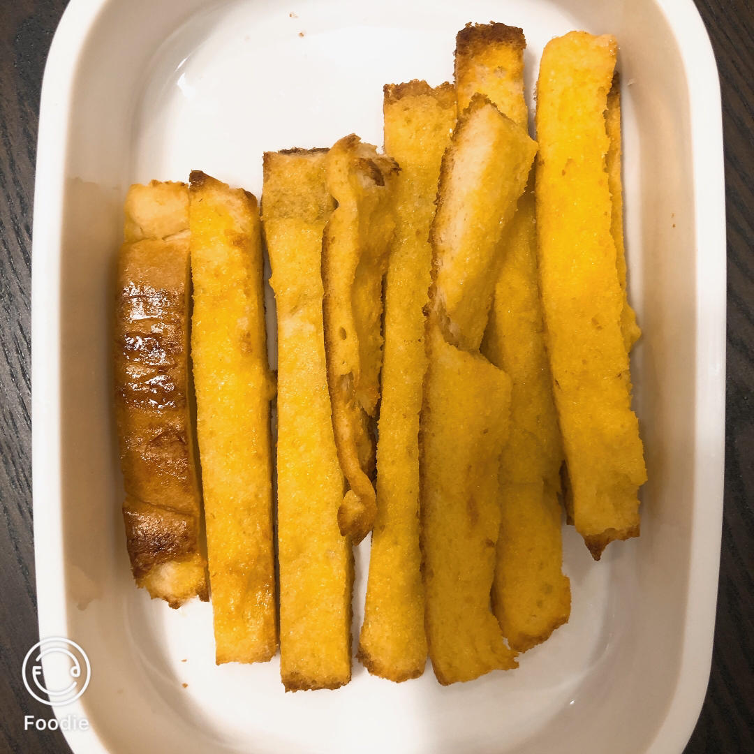 比吐司还好吃的烤吐司边