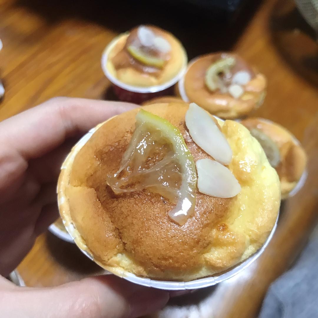 柠檬戚风小蛋糕【北鼎烤箱食谱】