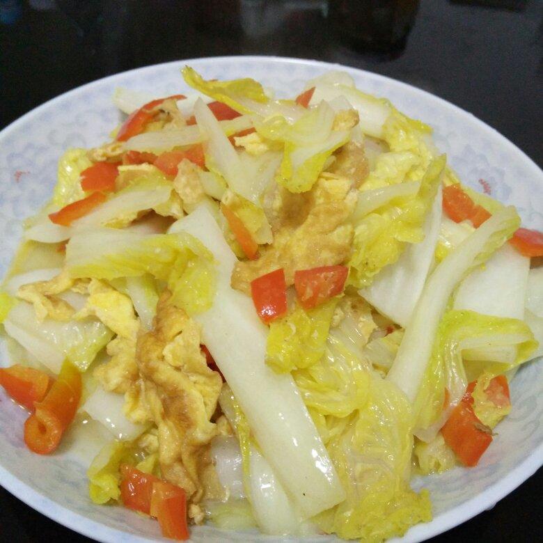 白菜炒肉