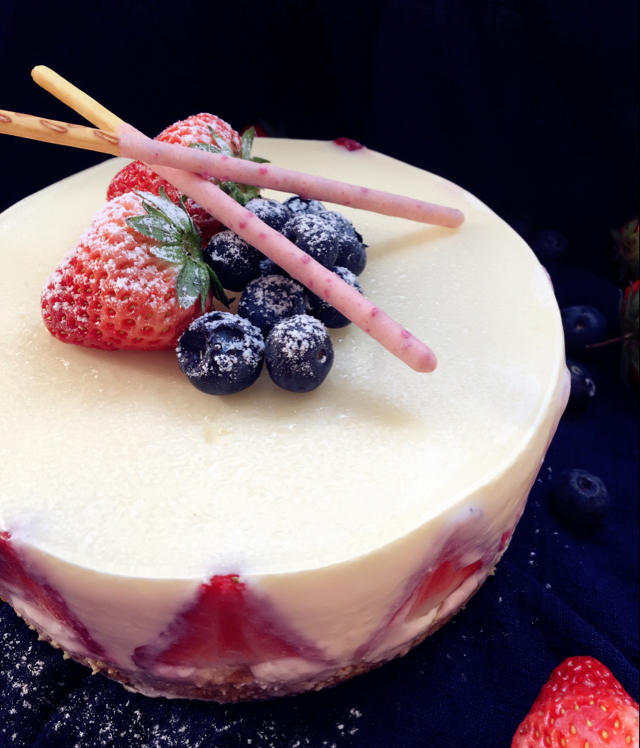 草莓芝士蛋糕
