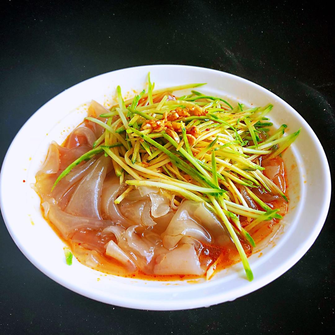 心悦_做的弹力十足～红薯粉皮