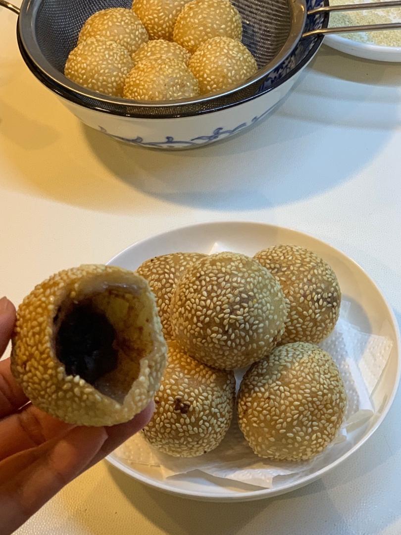 空心油麻球