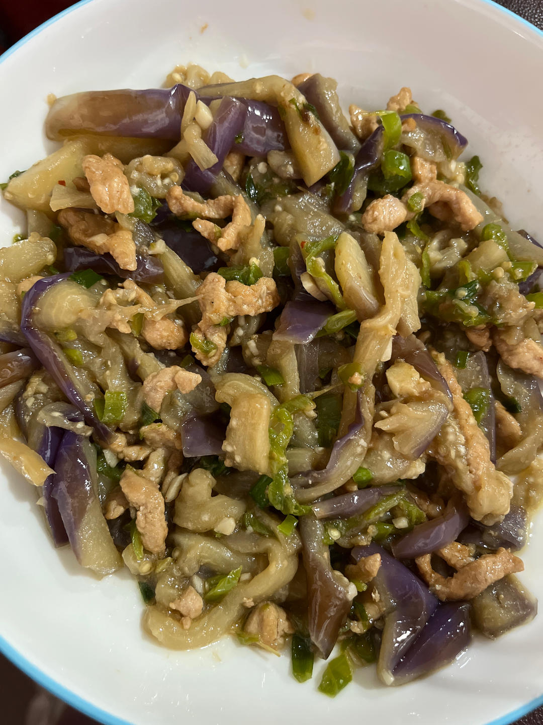 少油版茄子炒肉