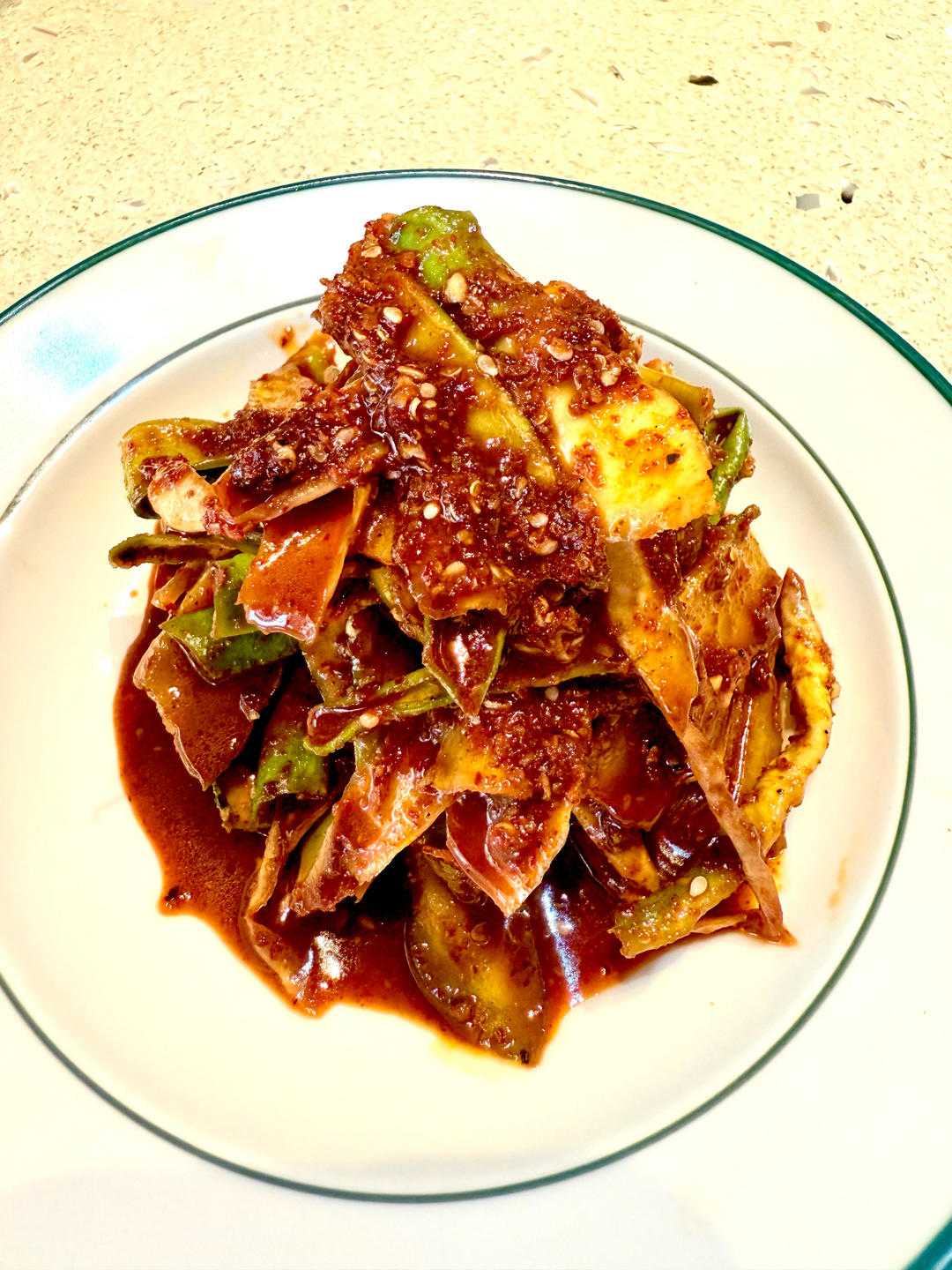 四川风味麻辣萝卜干