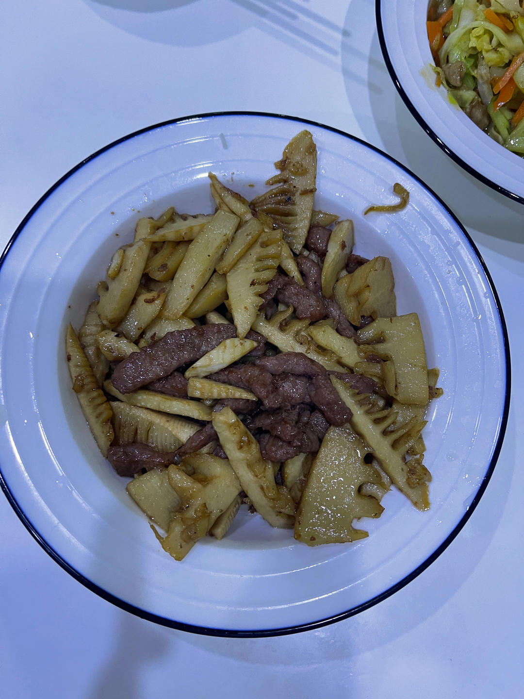 竹笋尖炒牛肉