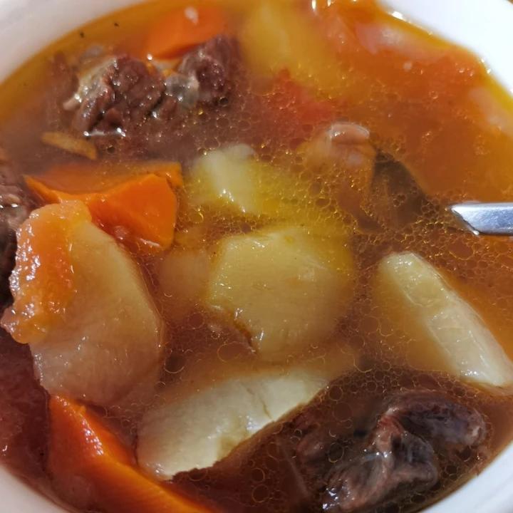 番茄土豆炖牛腩