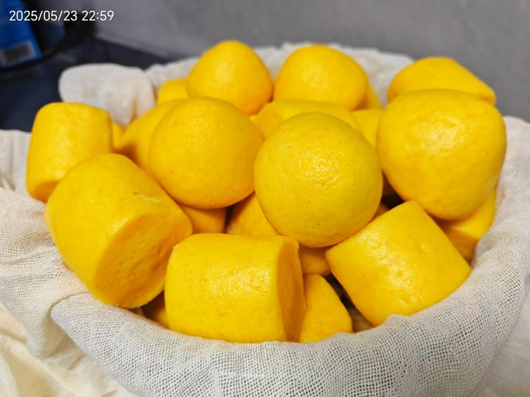 奶香玉米面馒头（一次发酵）