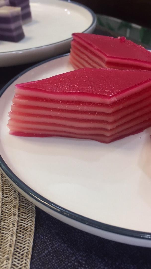 Q弹椰汁千层糕（马蹄糕）