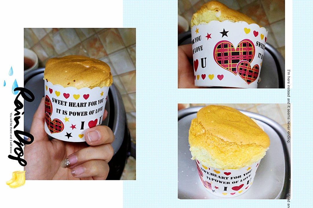 简单的戚风蛋糕（可做出不回缩的纸杯蛋糕）