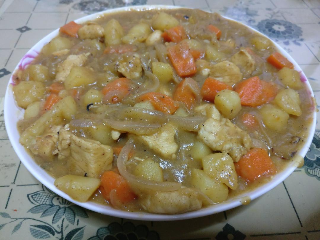 日式鸡肉咖喱饭