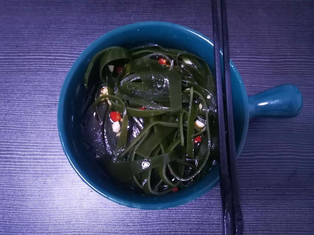 凉拌海带结