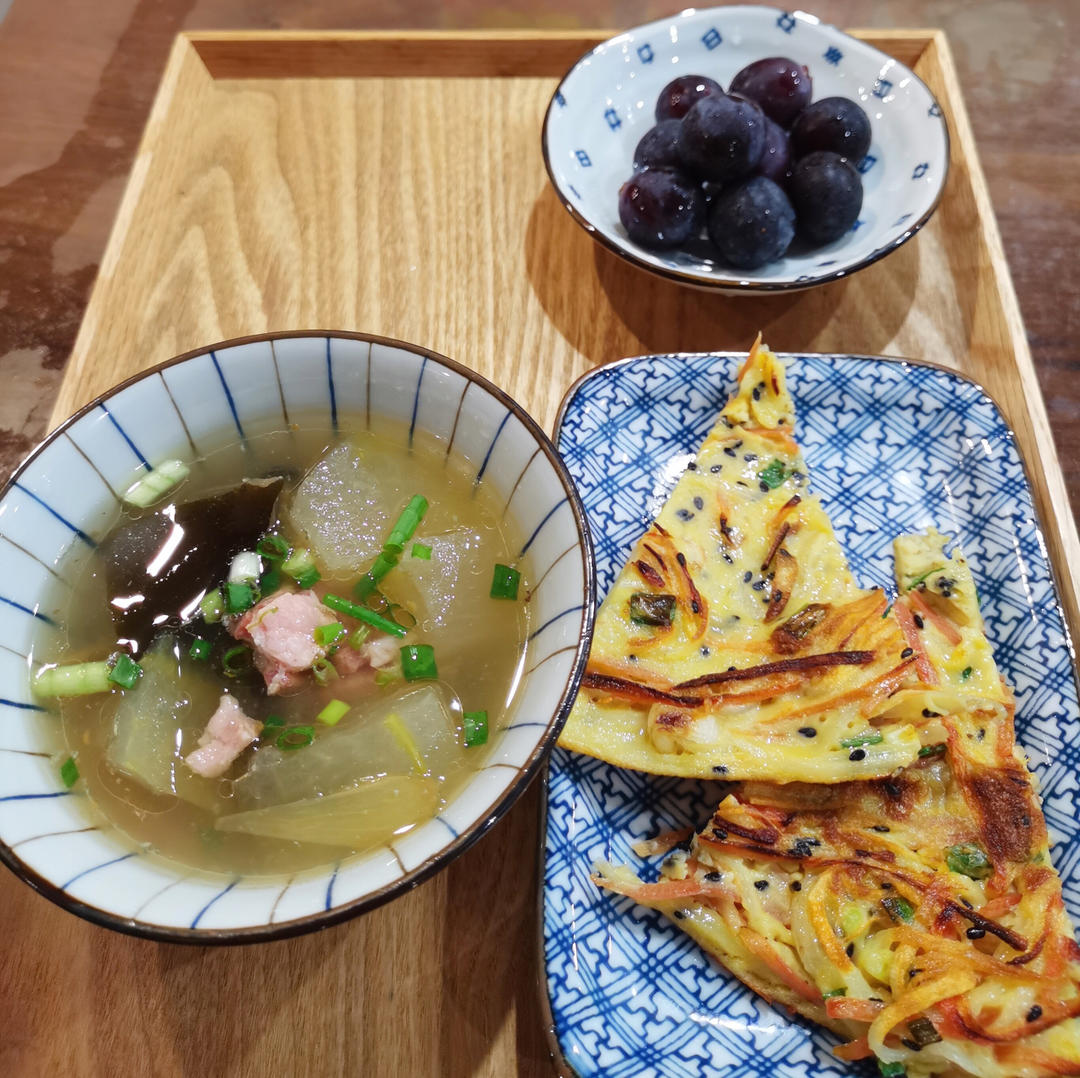鸡蛋土豆丝饼