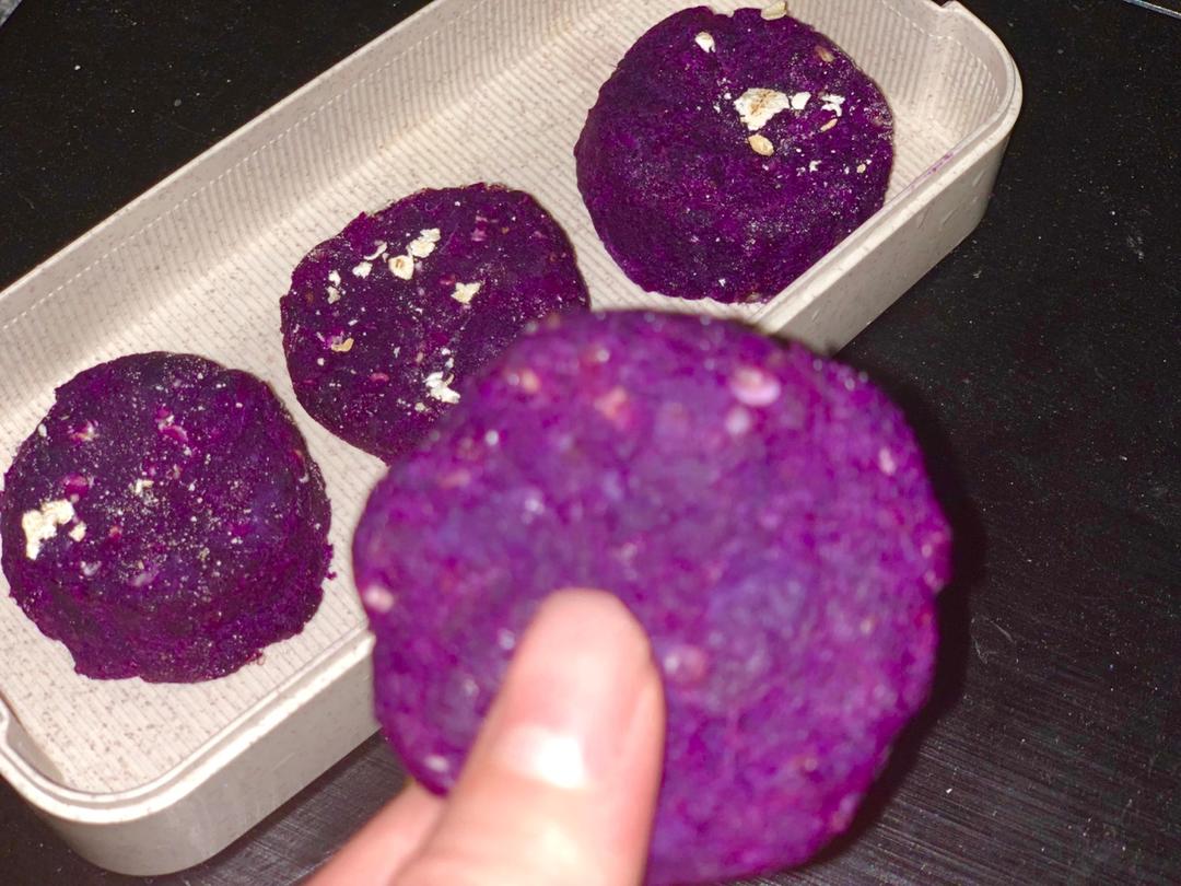 轻食-紫薯燕麦饼-我就是又想满足嘴又要减肥的11，跟我一起瘦吧