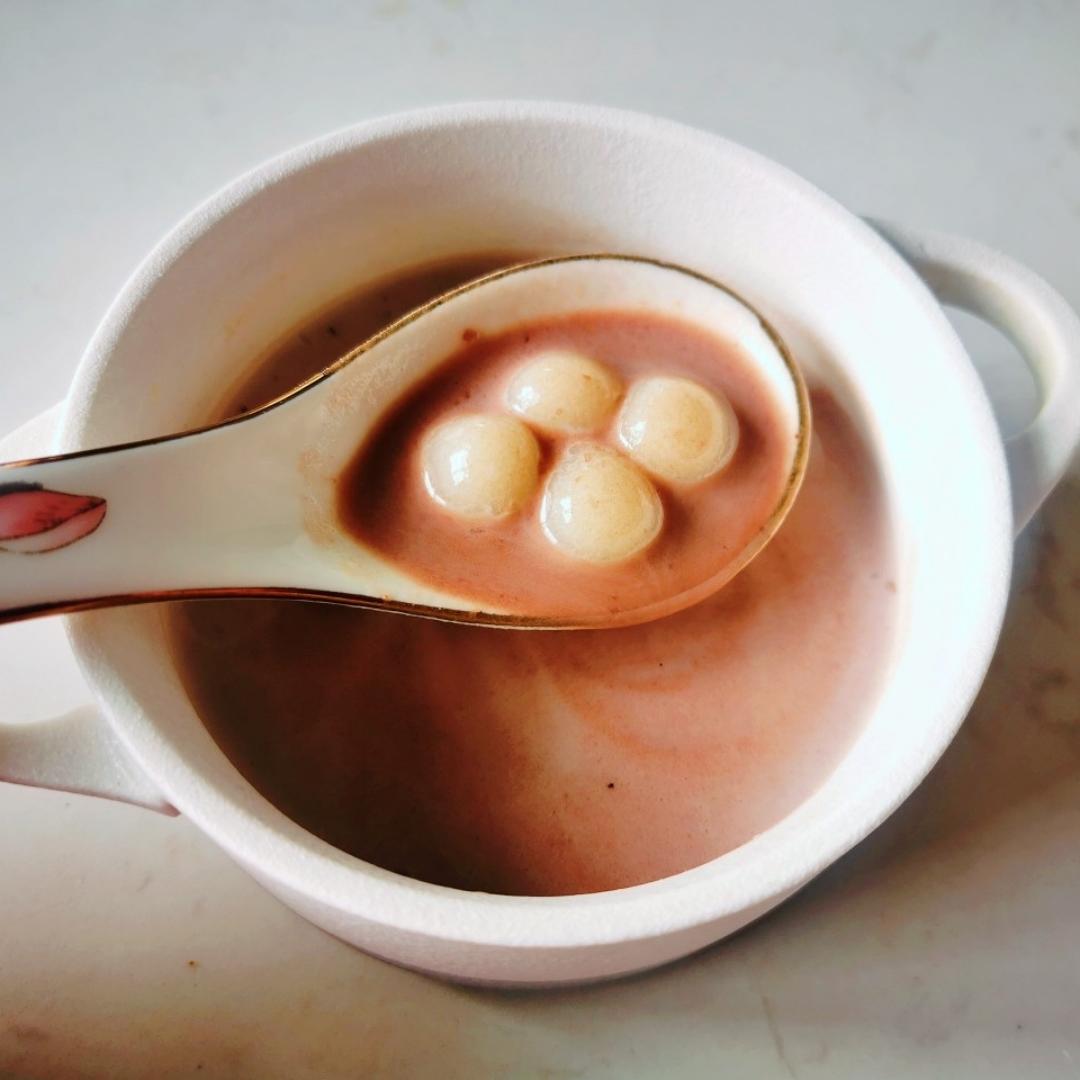 香甜软糯的红豆沙小圆子