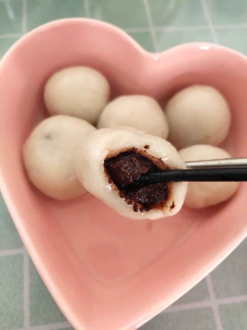 奥利奥巧克力汤圆的做法